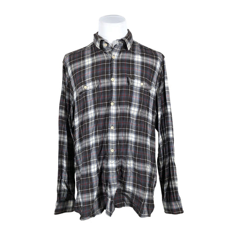 Unisex Cottonfield - Flannel shirt, size XXL - Brown ()