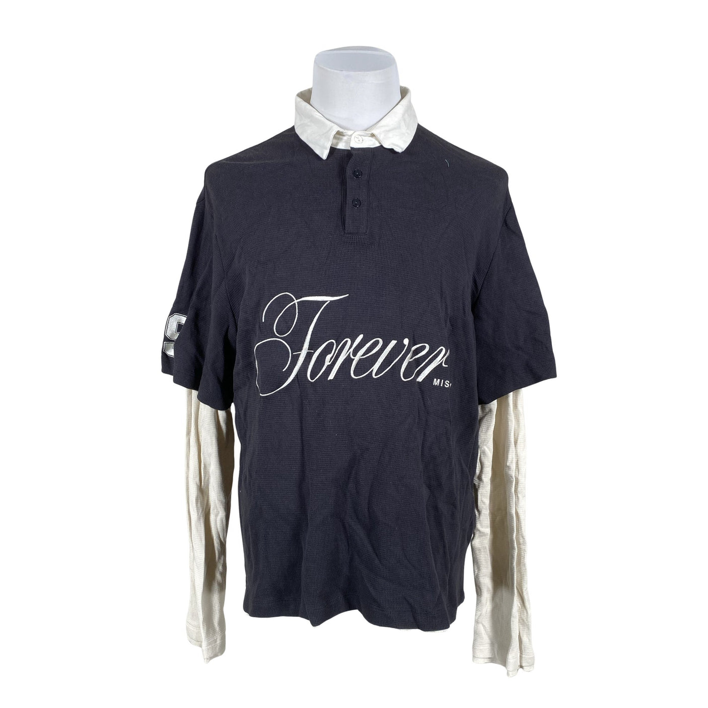 Unisex MISBHV - Tricot shirt, size XL - Gray (1)