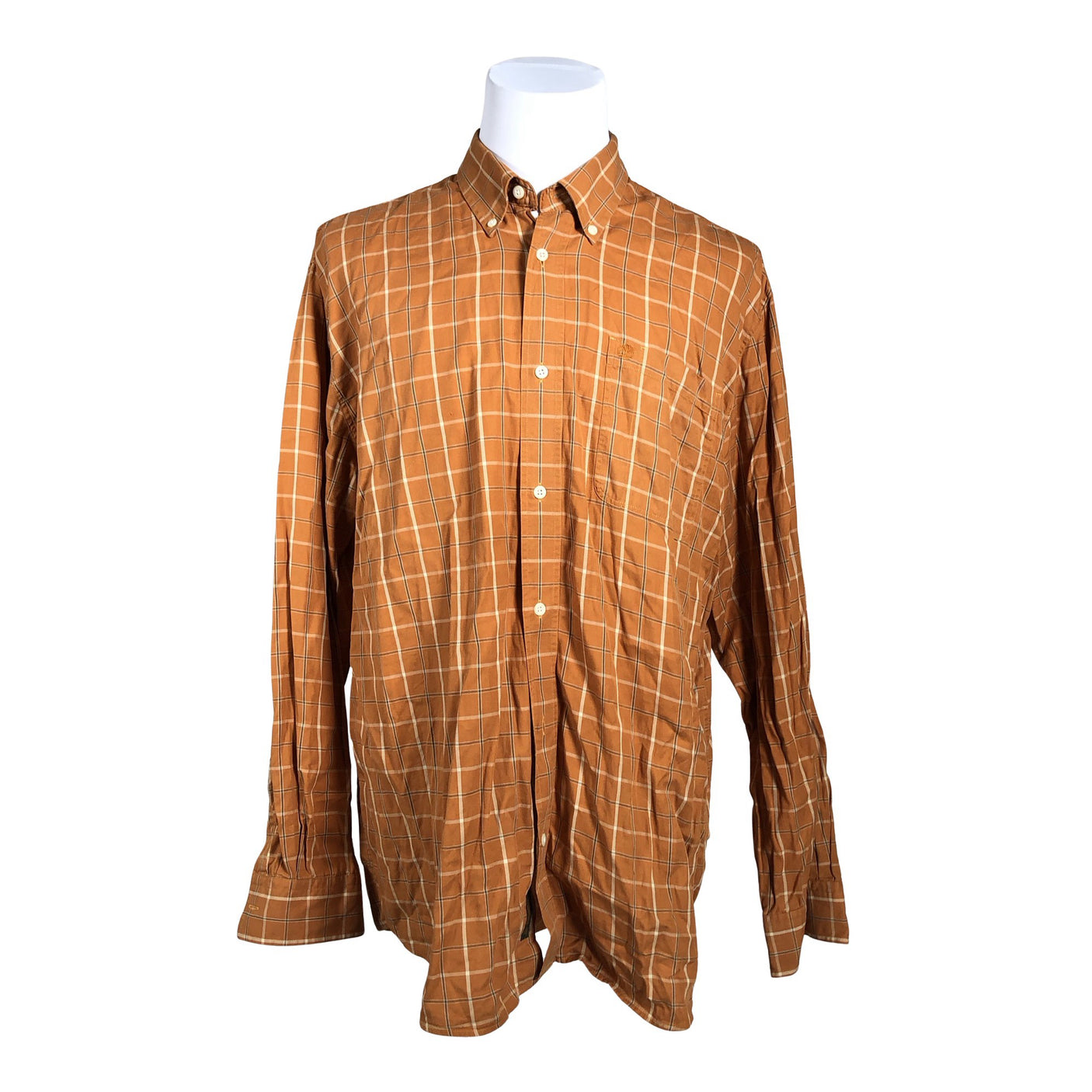 Unisex Timberland - Collared shirt, size XL - Orange (1)