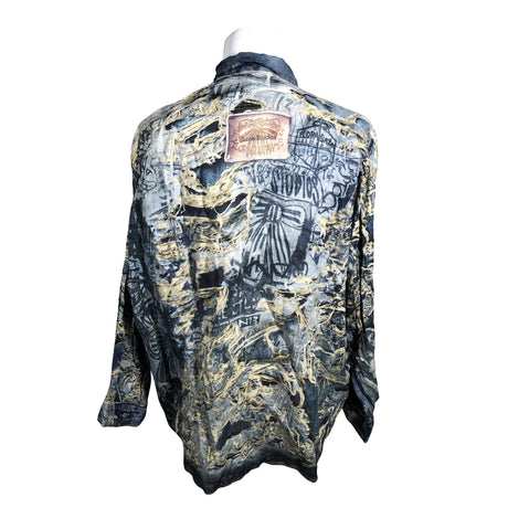 Unisex Acne Studios - Collared shirt, size L - Blue (2)
