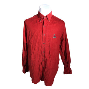 Unisex Faconnable - Collared shirt, size XL - Red (1)