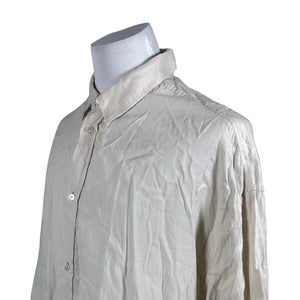 Unisex Acne Studios - Collared shirt, size L - Beige (2)