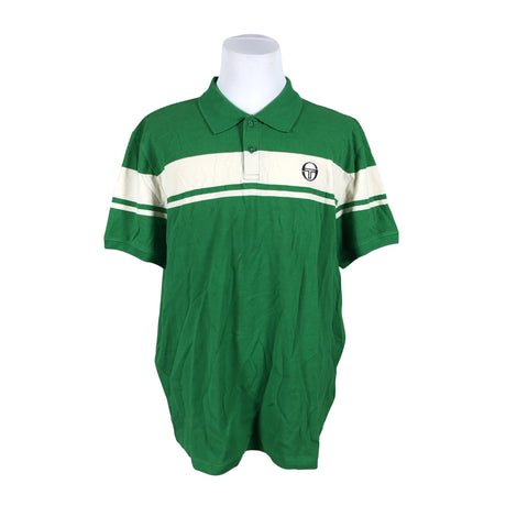 Unisex Sergio Tacchini - Polo shirt, size M - Green ()
