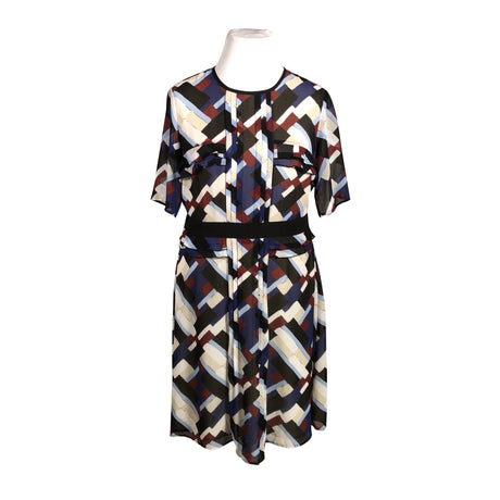 Unisex Benetton - Schiffon dress, size 42 - Black ()