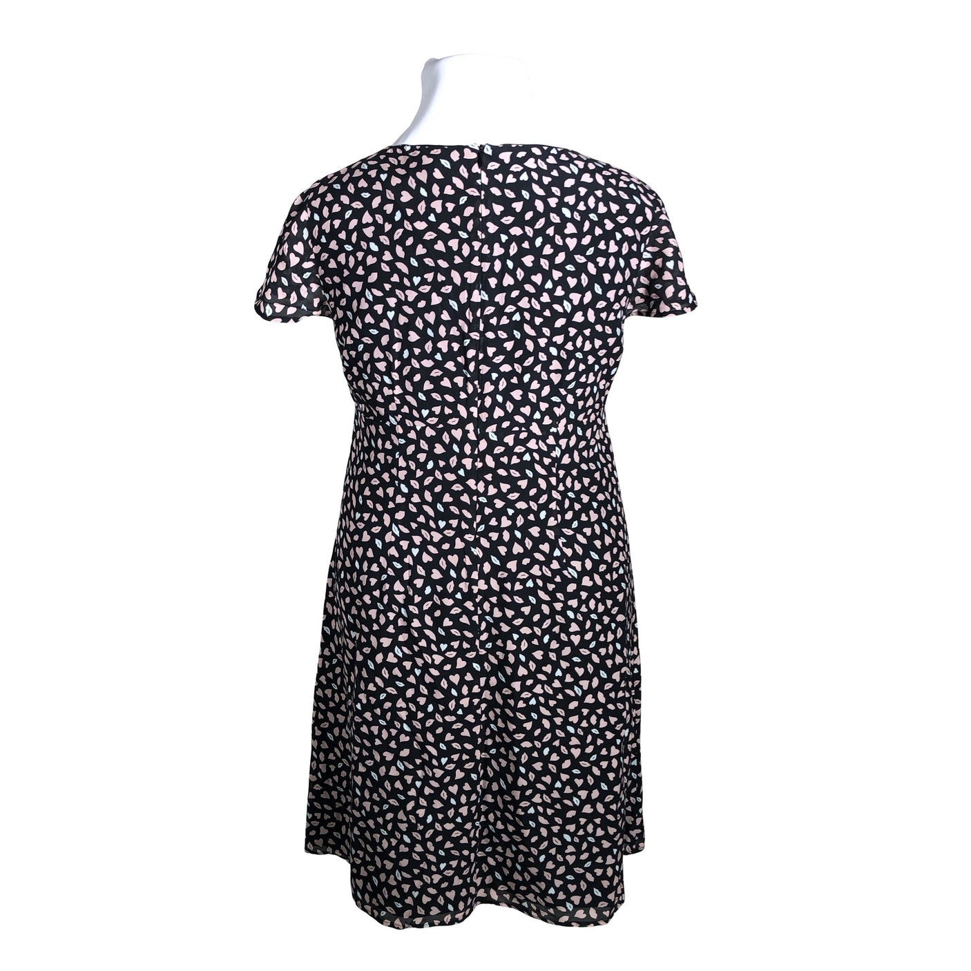 Unisex Peter Hahn - Schiffon dress, size 42 - Black (2)