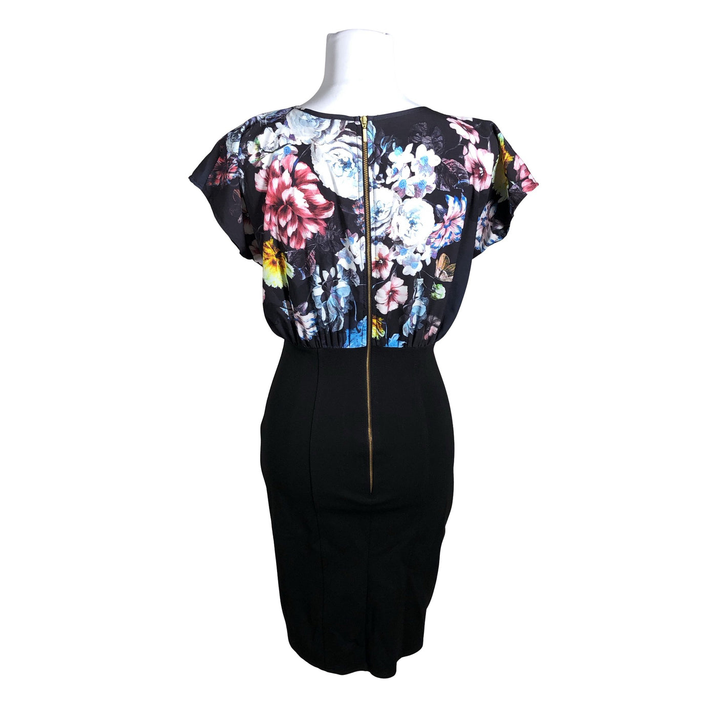 Unisex Closet - Tricot dress, size 38 - Black (2)