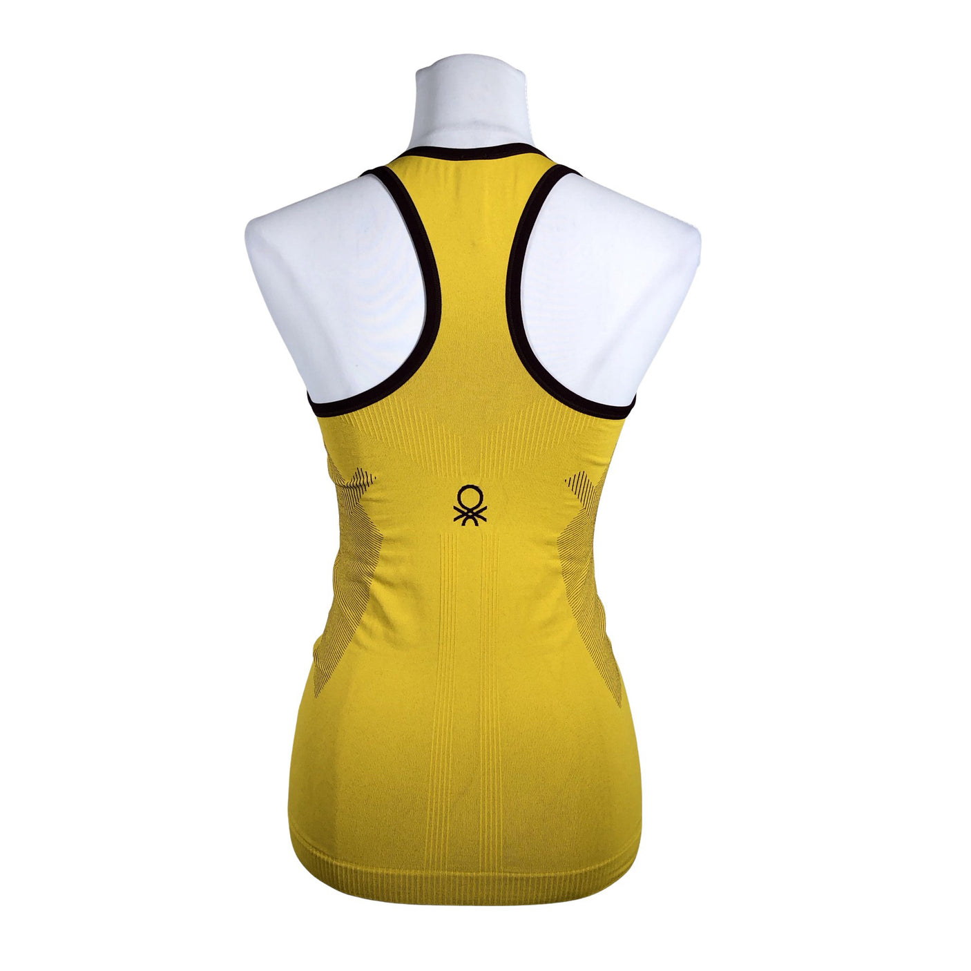 Unisex Benetton - Sports top, size 38 - Yellow (2)