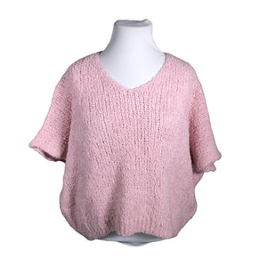 Unisex Bohemiana - Knit vest, size 44 - Light pink (1)