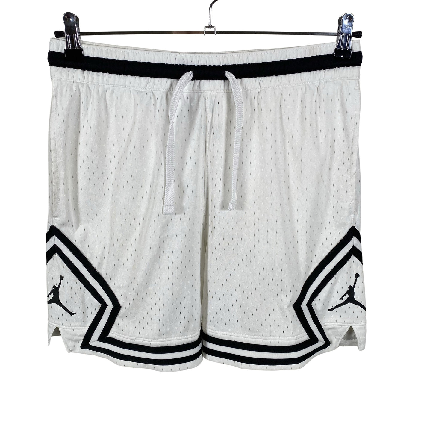 Unisex Jordan (Nike) - Sports shorts, size M - White (1)