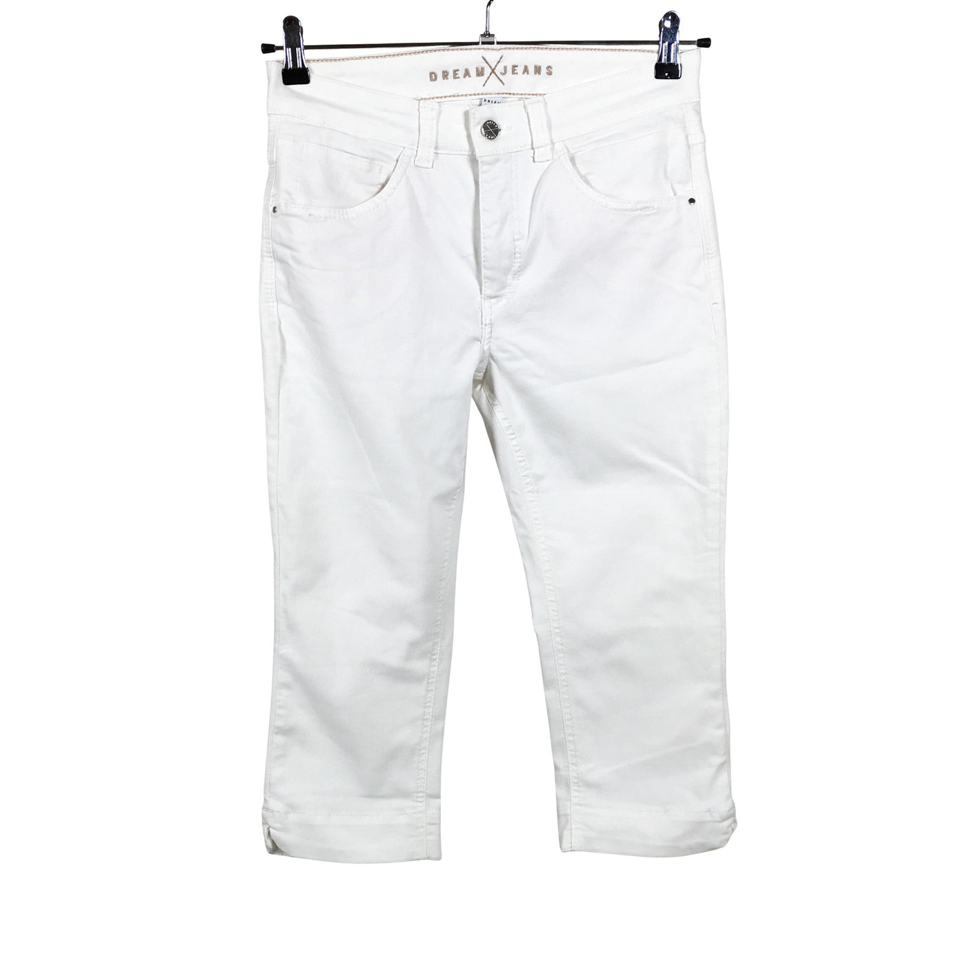 Unisex MAC - Capri jeans, size 36 - White (1)