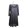 Unisex Muotikuu - Party dress, size 40 - Violet ()