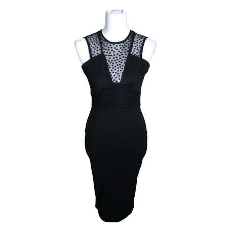 Unisex tfnc London - Tricot dress, size 38 - Black ()