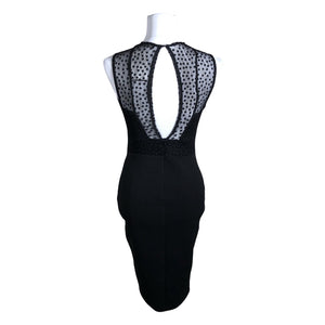 Unisex tfnc London - Tricot dress, size 38 - Black (2)