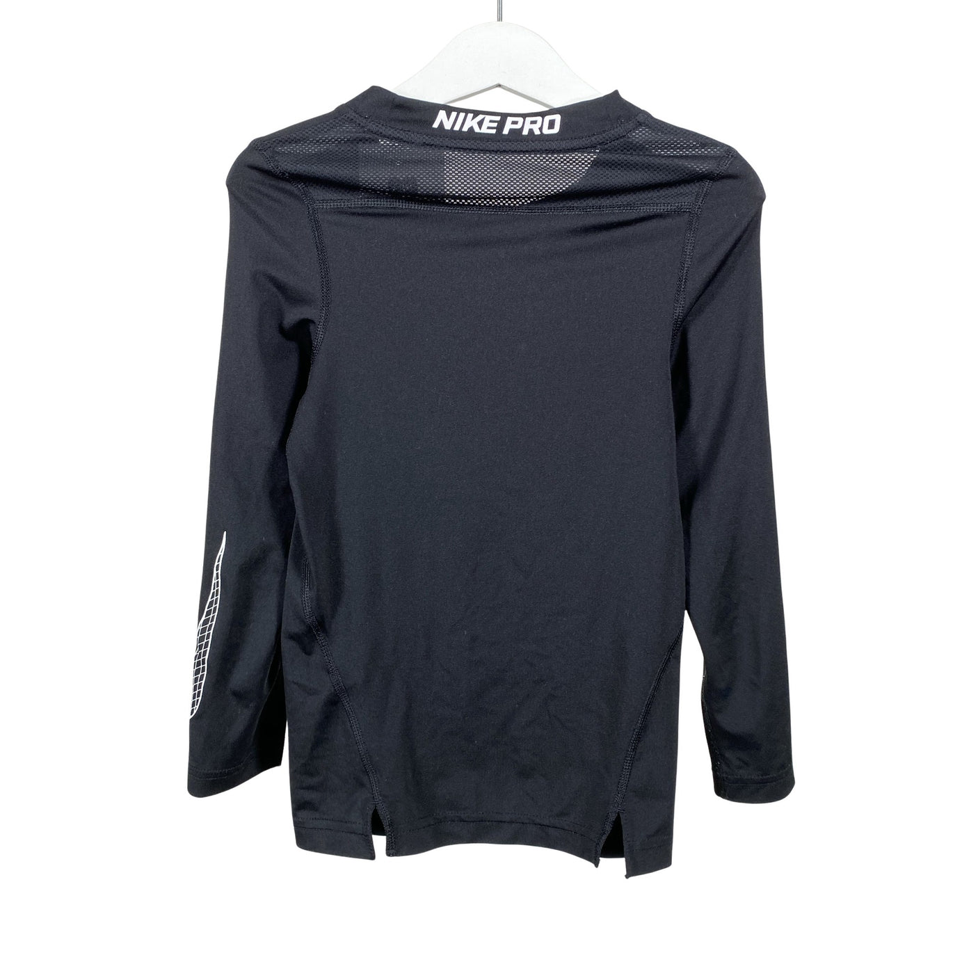 Unisex Nike - Sports shirt, long sleeve, size 122 - 128 - Black (2)