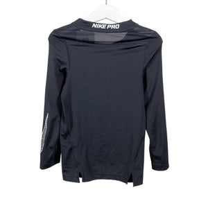 Unisex Nike - Sports shirt, long sleeve, size 122 - 128 - Black (2)