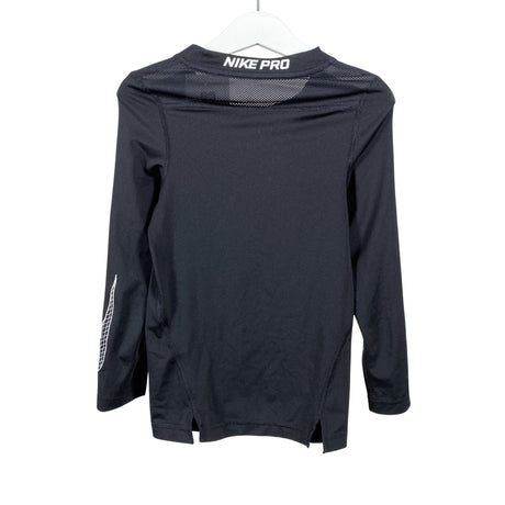 Unisex Nike - Sports shirt, long sleeve, size 122 - 128 - Black (2)