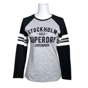 Unisex Superdry - Tricot shirt, size 36 - Gray (1)