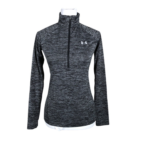 Unisex Under Armour - Sports shirt, long sleeve, size 34 - Gray ()