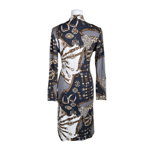 Unisex Andiata - Tricot dress, size 38 - Gray (2)