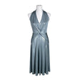 Unisex Lauren Ralph Lauren - Party dress, size 36 - Turquoise ()