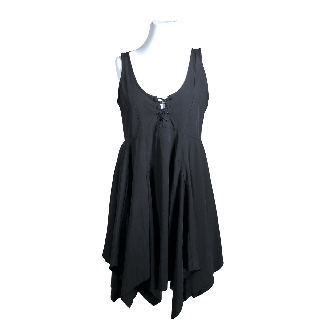 Unisex Killstar - Schiffon dress, size 44 - Black (1)