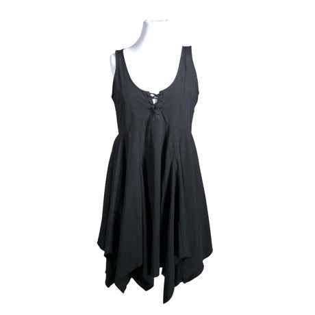 Unisex Killstar - Schiffon dress, size 44 - Black ()