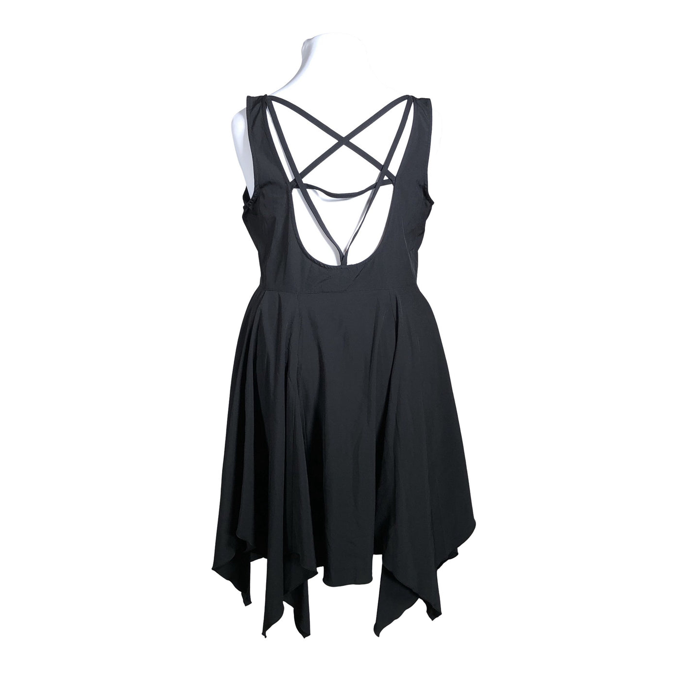 Unisex Killstar - Schiffon dress, size 44 - Black (2)