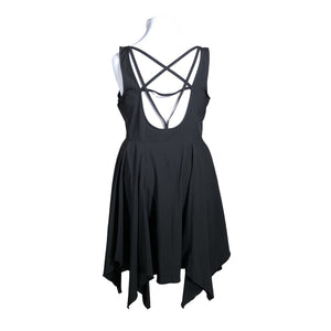 Unisex Killstar - Schiffon dress, size 44 - Black (2)