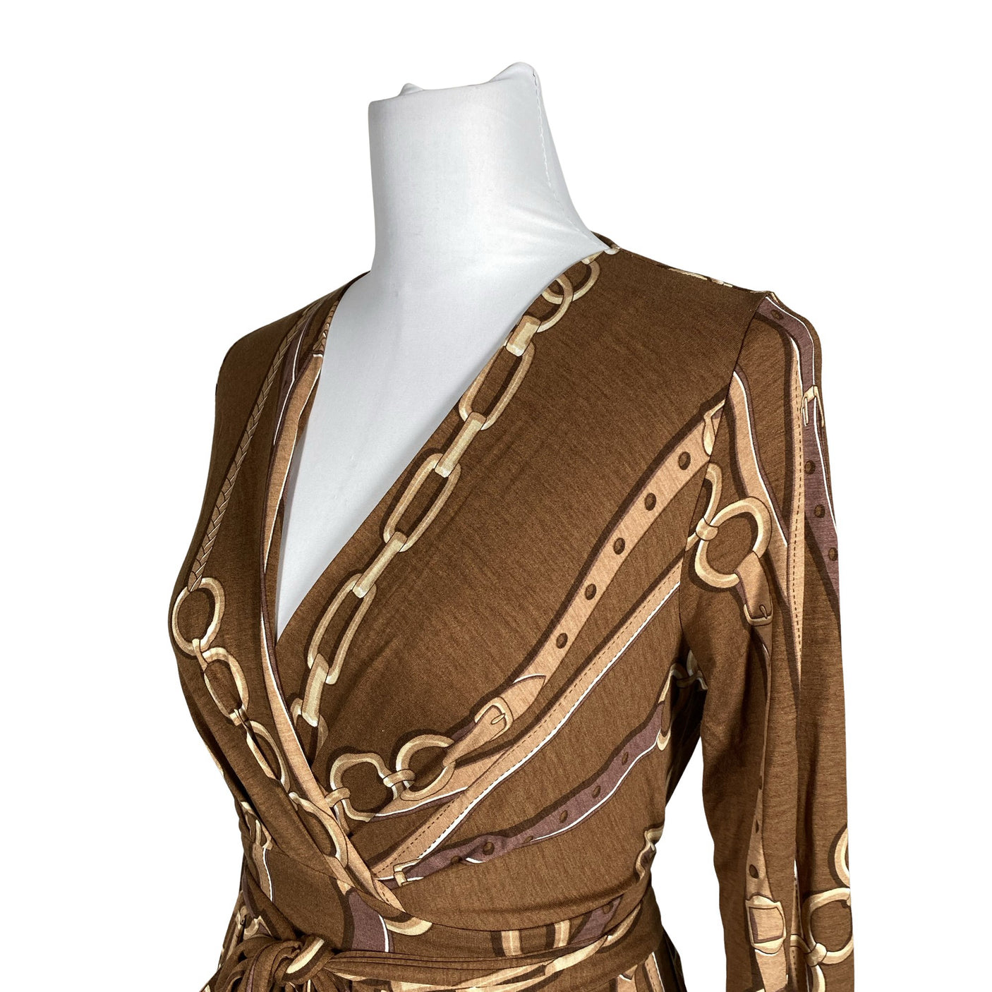 Unisex Andiata - Tricot dress, size 38 - Brown (3)