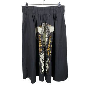 Unisex Killstar - Fabric skirt, size 44 - Black (1)