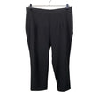Unisex Hell Bunny - Straight leg trousers, size 44 - Black ()