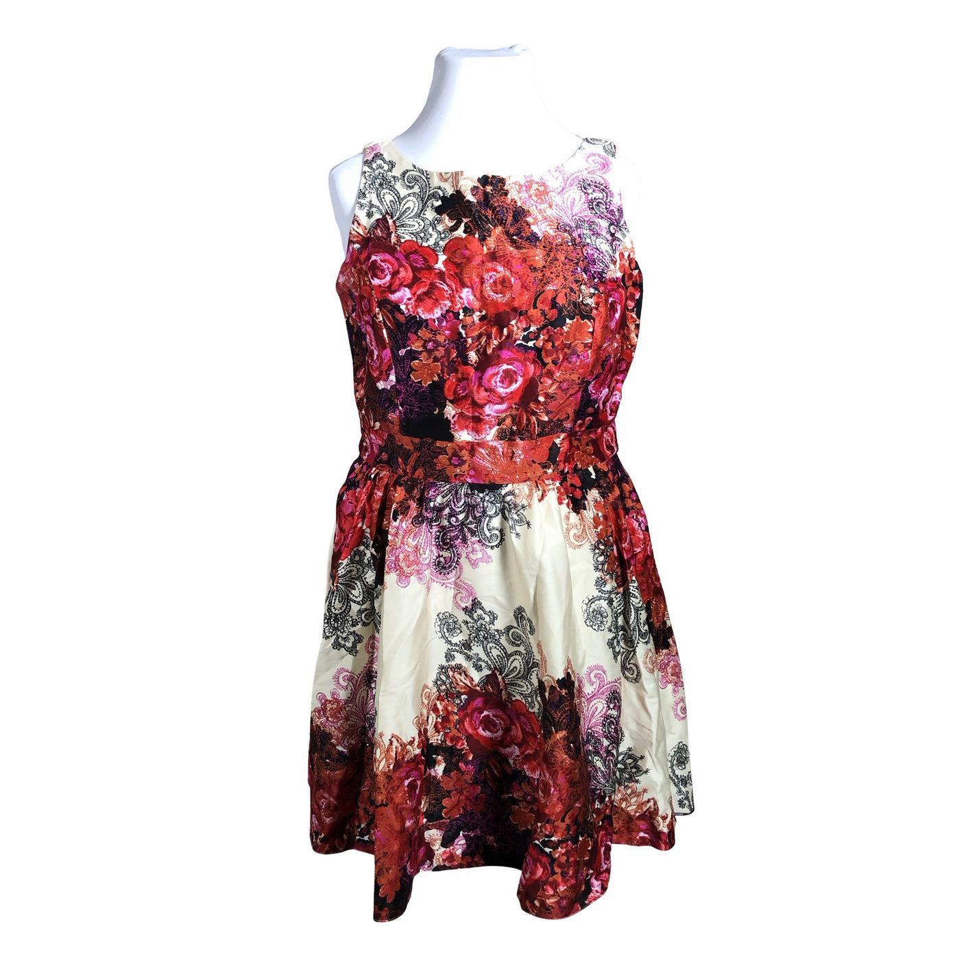 Unisex Lady Vintage - Dress, size 42 - Natural white (1)