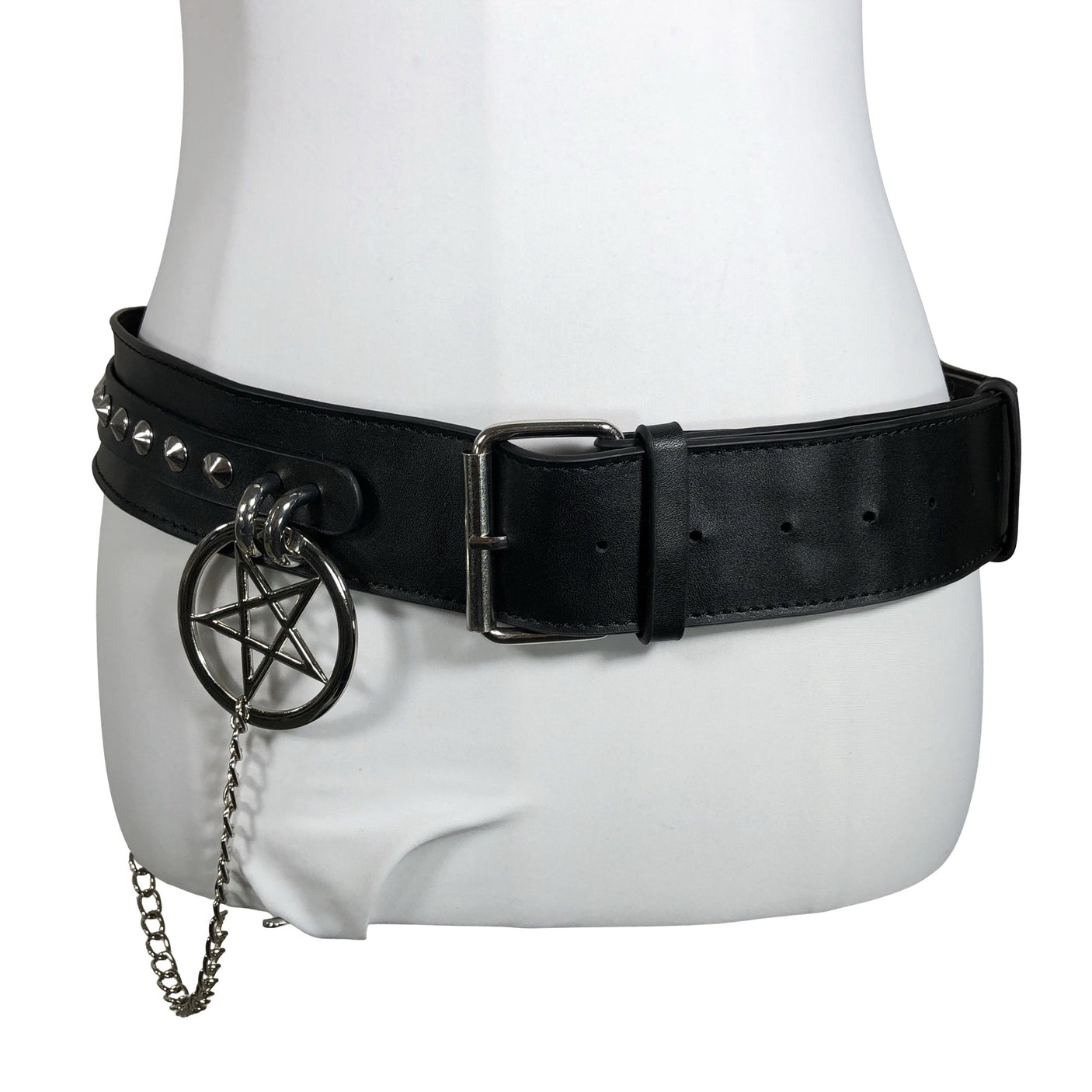 Unisex Killstar - Leather belt, size Ei kokoa - Black (1)