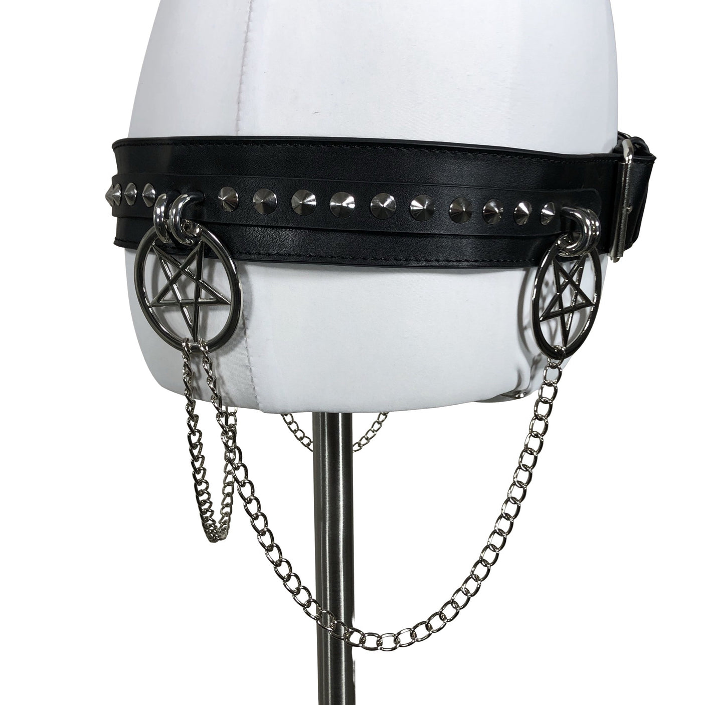 Unisex Killstar - Leather belt, size Ei kokoa - Black (3)