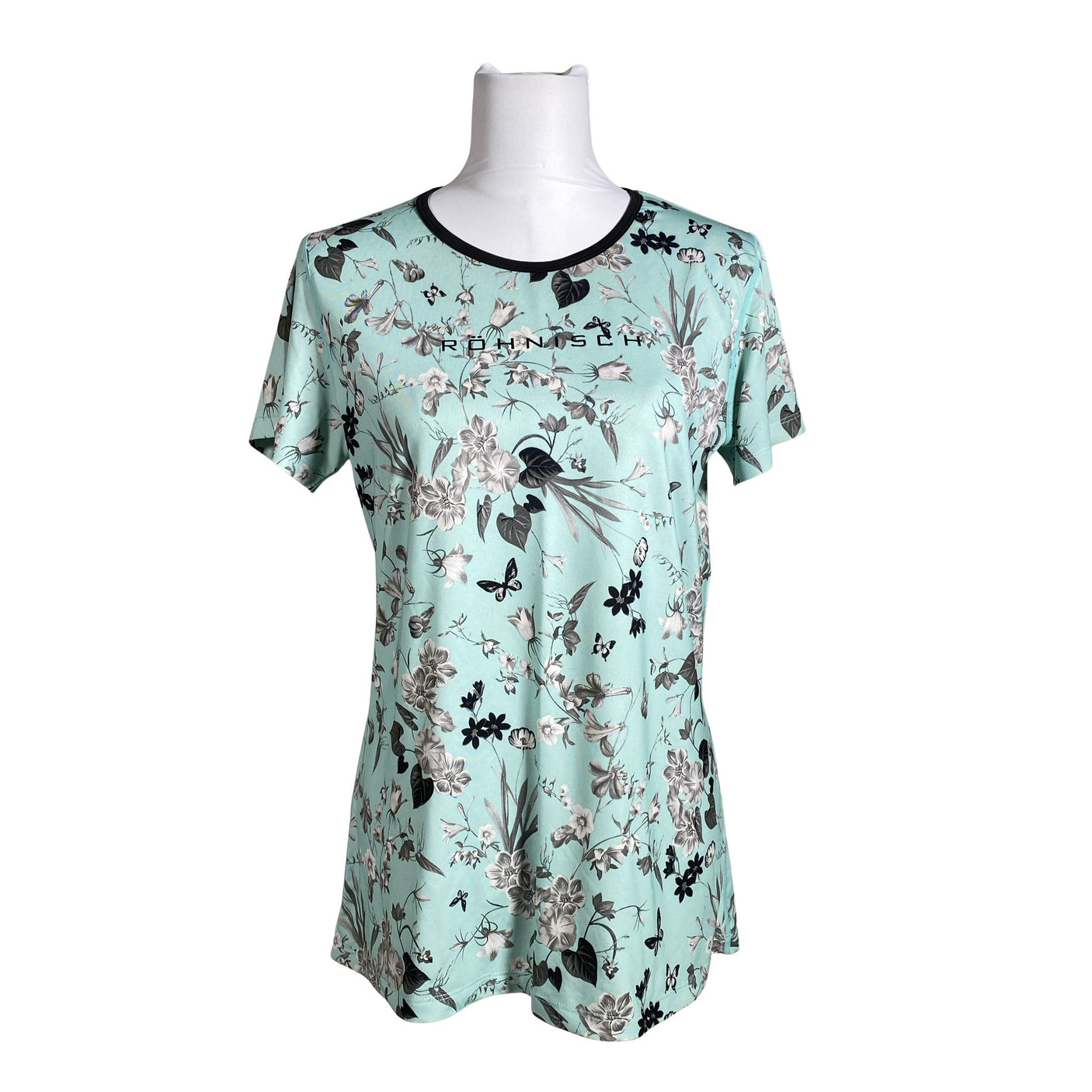 Unisex Röhnisch - Sports shirt, short sleeve, size 40 - Turquoise (1)