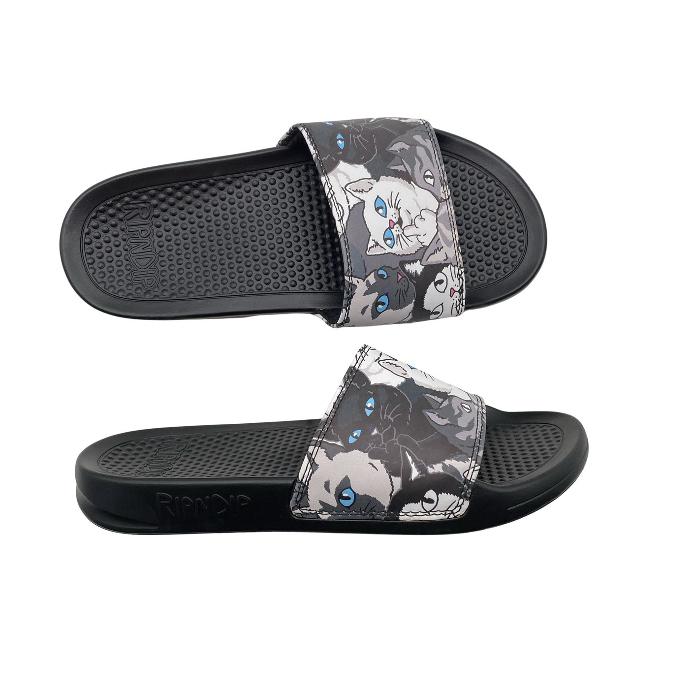 Unisex Ripndip - Beach sandals, size 38 - Black (1)