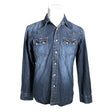 Unisex Lee - Denim shirt, size L - Blue ()