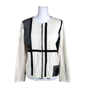 Unisex Anne Linnonmaa - Cardigan, size 40 - White (1)