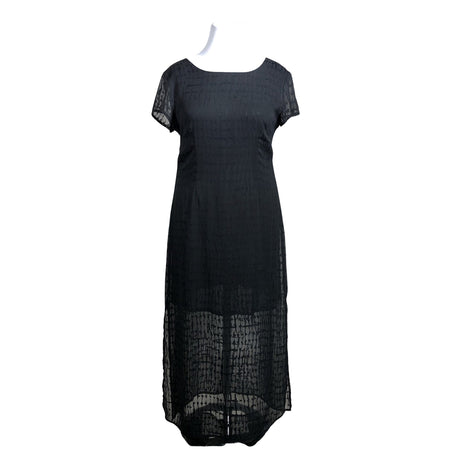 Unisex Ril's - Schiffon dress, size 42 - Black ()
