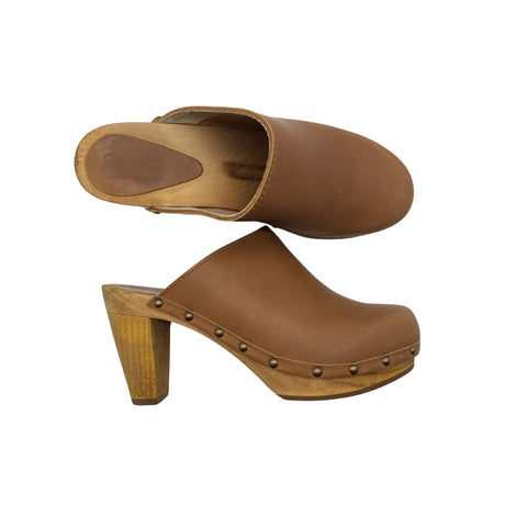 Unisex Sanita - High heels, size 37 - Brown ()