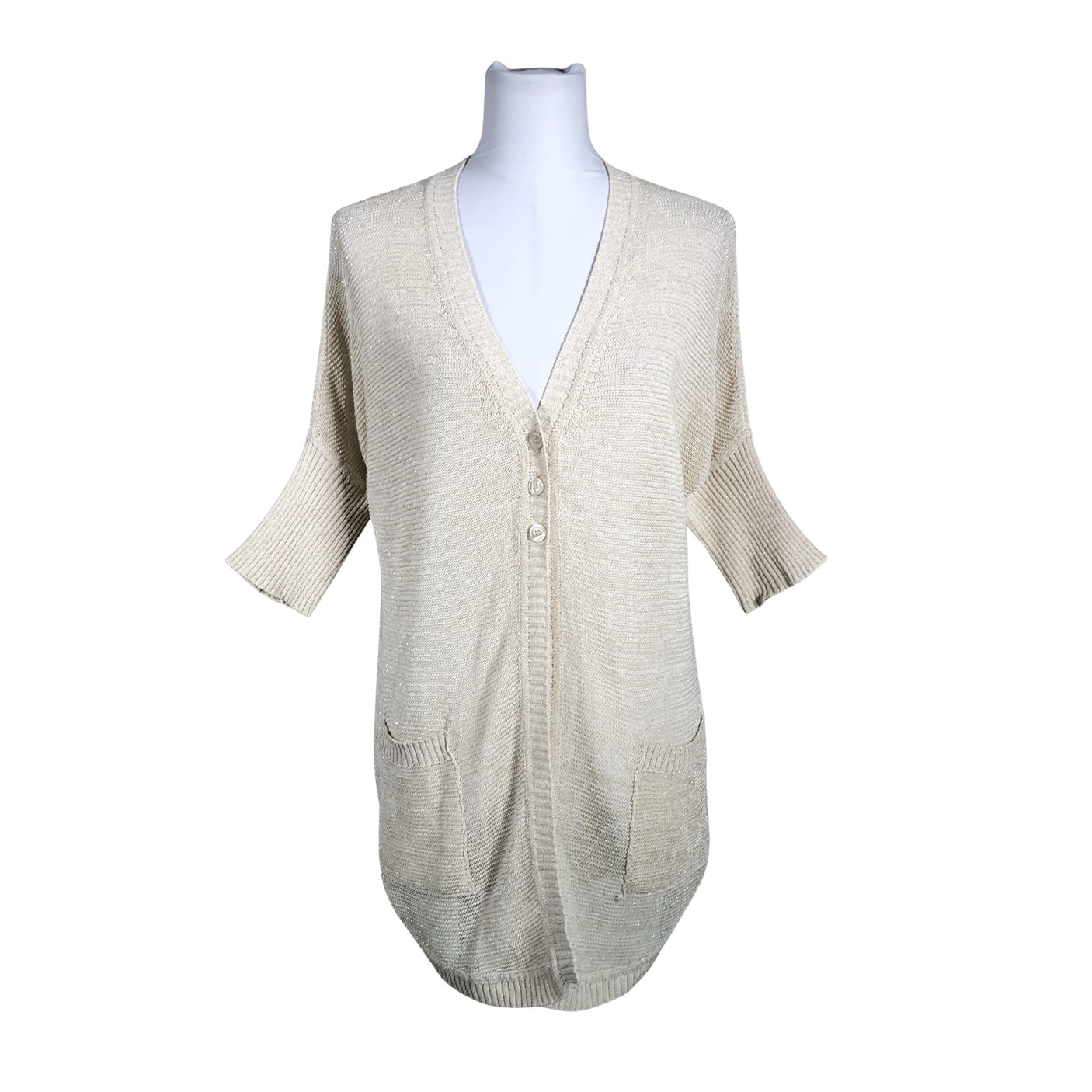Unisex Maria Bellentani - Cardigan, size 38 - Beige (1)