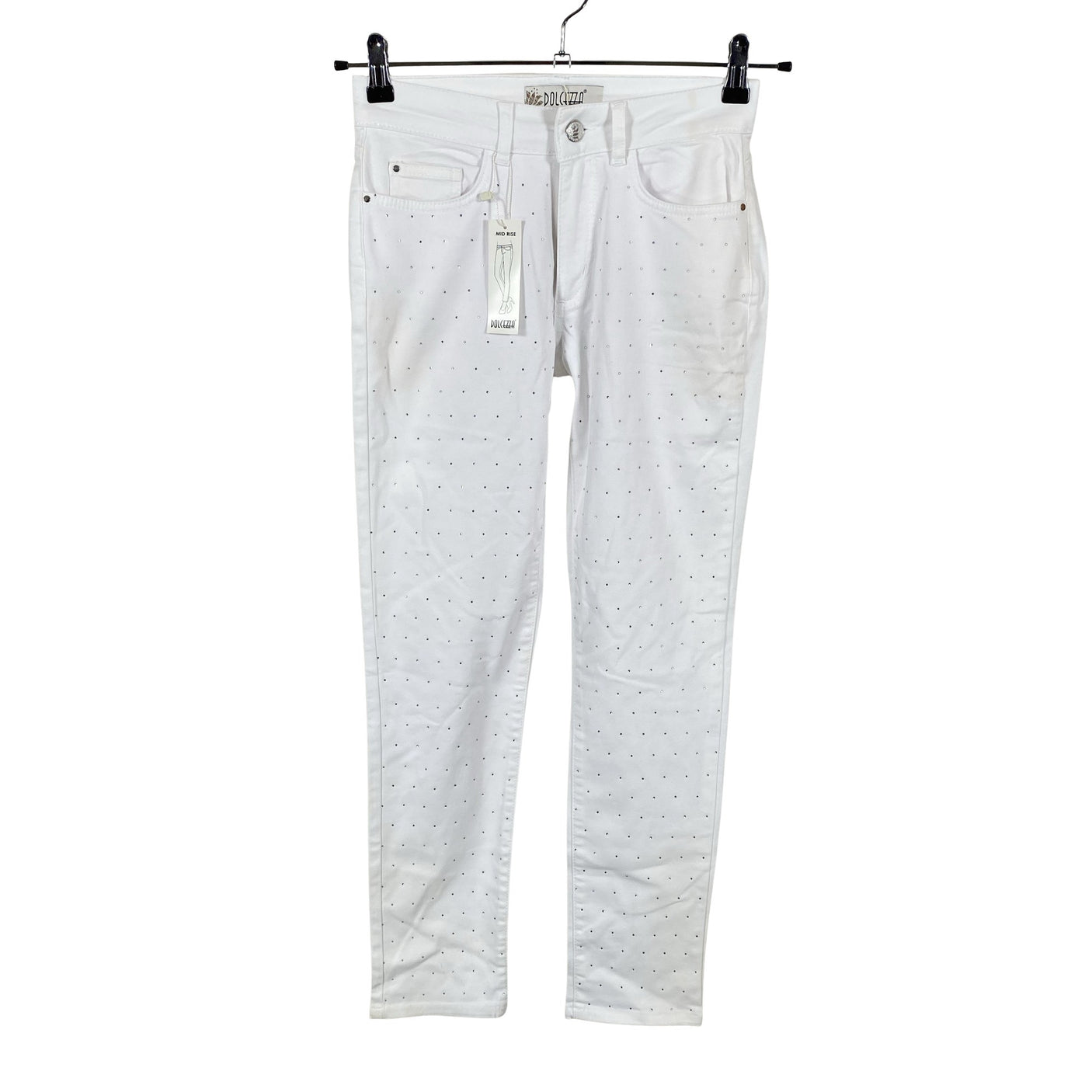 Unisex Dolcezza - Jeans, size 34 - White (1)