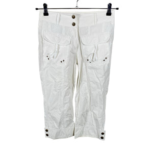 Unisex Steilmann - Capri pants, size 34 - White (1)