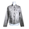 Unisex Cream - Outdoor jacket, size 40 - Gray ()