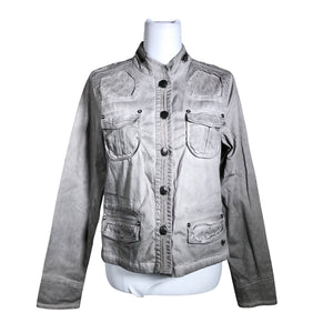 Unisex Cream - Outdoor jacket, size 40 - Gray (1)