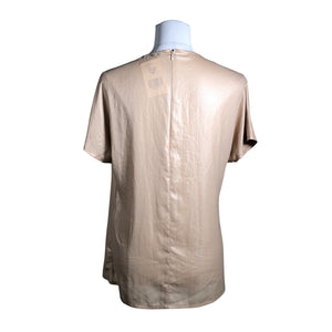 Unisex Marciano by Guess - Short-sleeved blouse, size 38 - Beige (2)