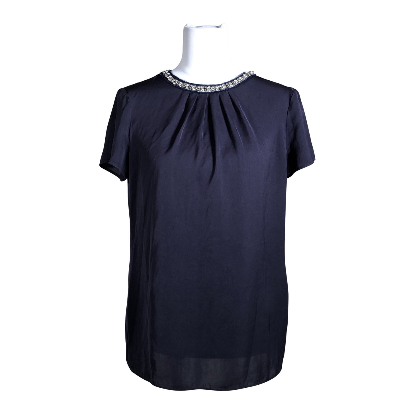 Unisex Esprit - Short-sleeved blouse, size 38 - Blue (1)