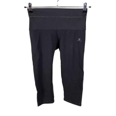 Unisex Domyos - Sports capri pants, size 36 - Black ()