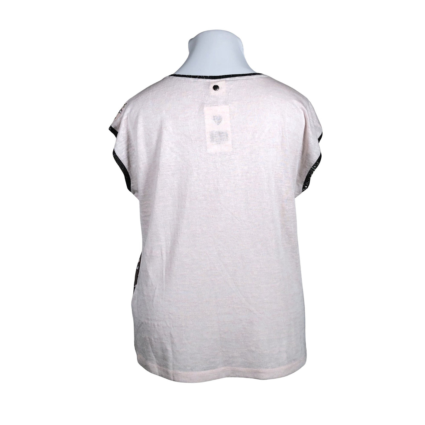 Unisex Taifun - Short-sleeved blouse, size 42 - Light pink (2)