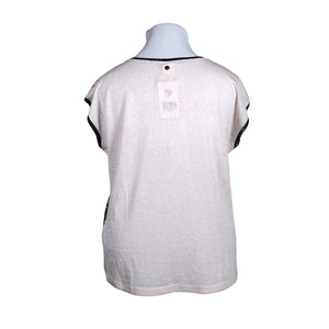 Unisex Taifun - Short-sleeved blouse, size 42 - Light pink (2)